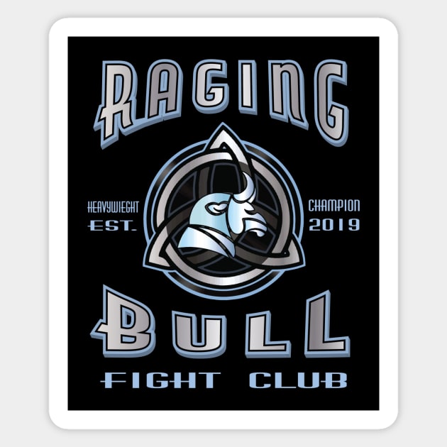 Raging Bull Sticker by Fuckinuts